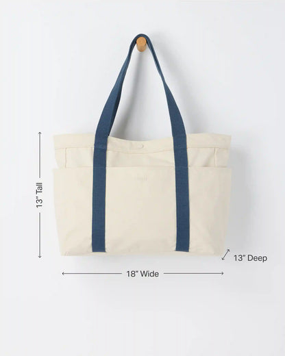 Cove Canvas Tote | Bone