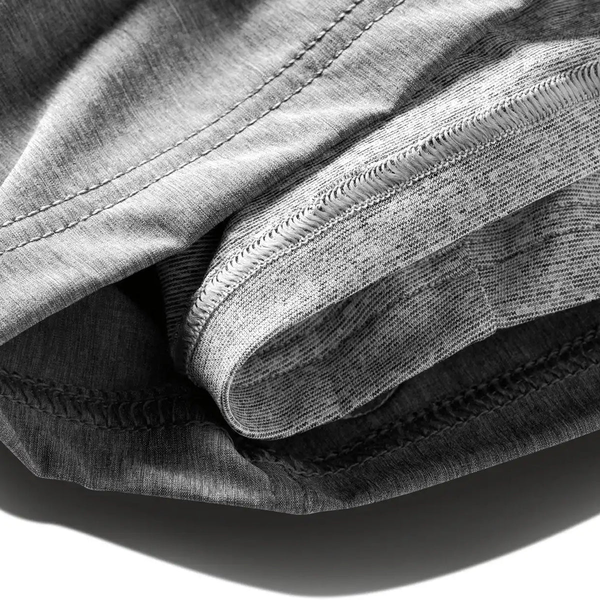 Kore Short | Grey Linen Texture