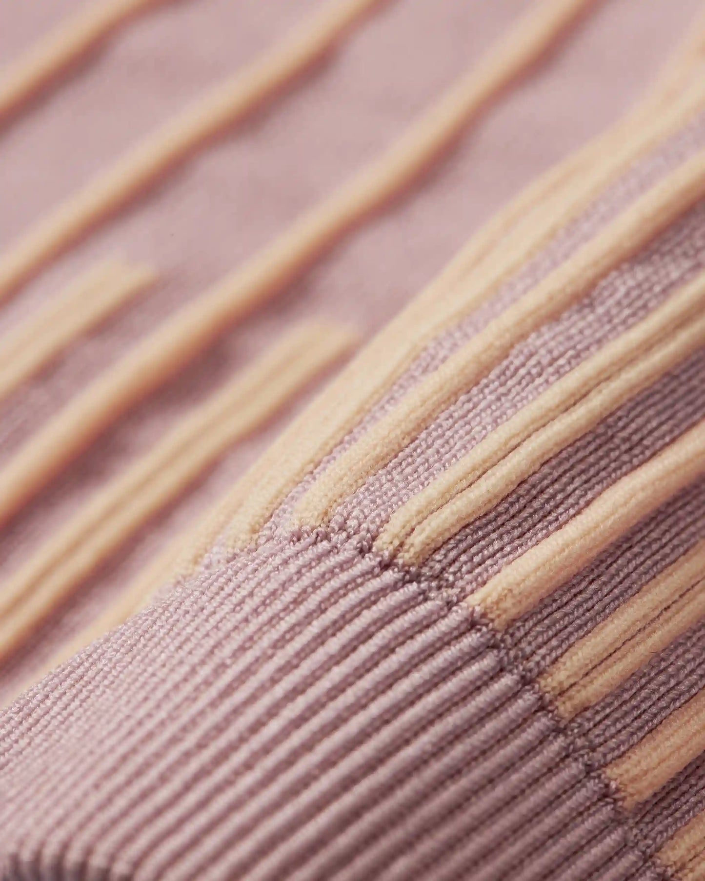 Bi-Color Seamless Longline Bra | Light Peach/Desert Mauve