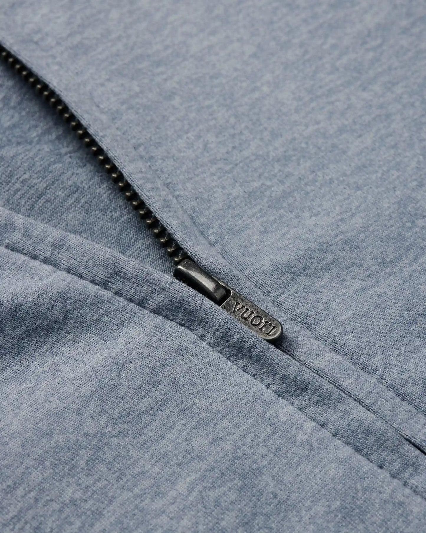 Halo Mini Full Zip Hoodie | Coastal Fog Heather