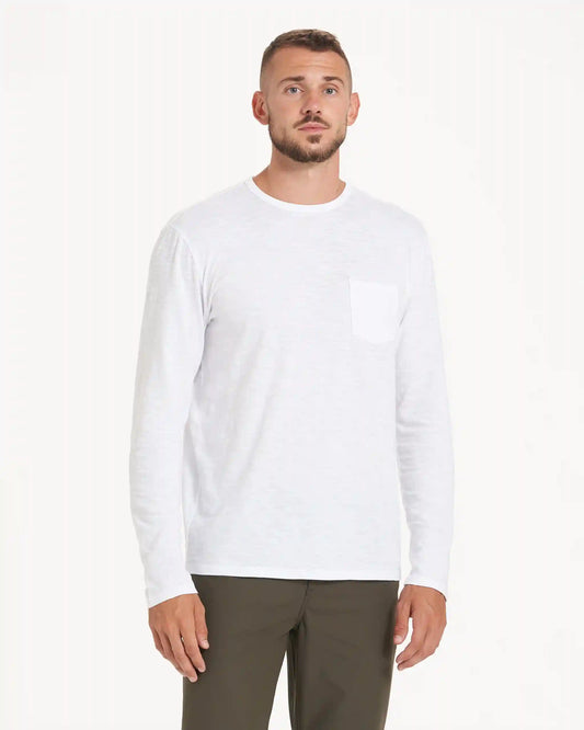 Long-Sleeve Rise Tee | White