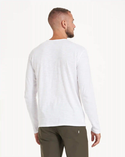 Long-Sleeve Rise Tee | White