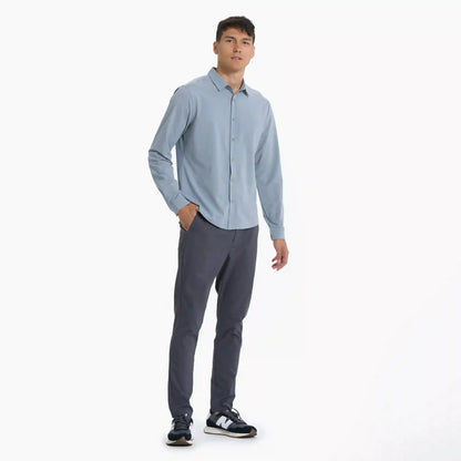 Long Sleeve Bridge Button Down | Light Cloud