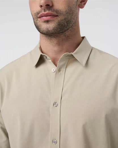 Long Sleeve Bridge Button Down | Winter Pear