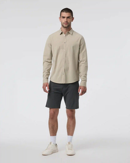 Long Sleeve Bridge Button Down | Winter Pear