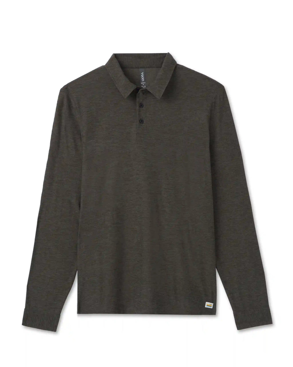 Long Sleeve Strato Tech Polo | Balsam Heather