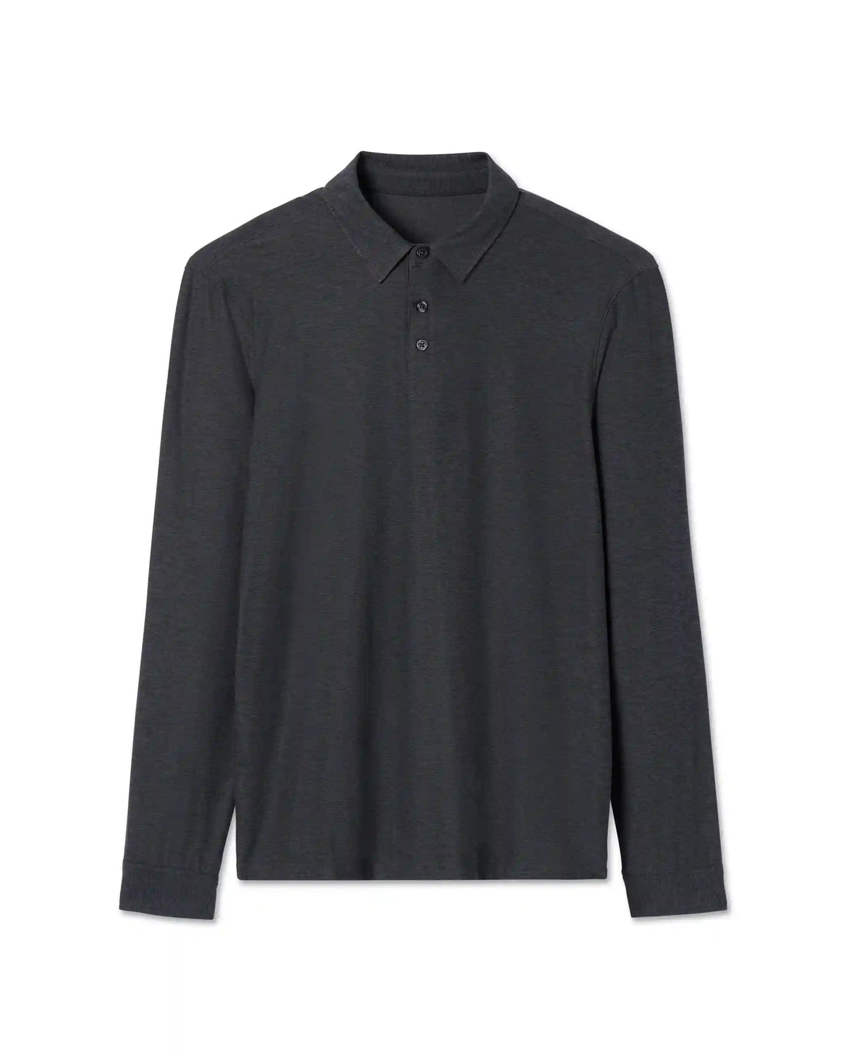 Long Sleeve Strato Tech Polo | Charcoal Heather