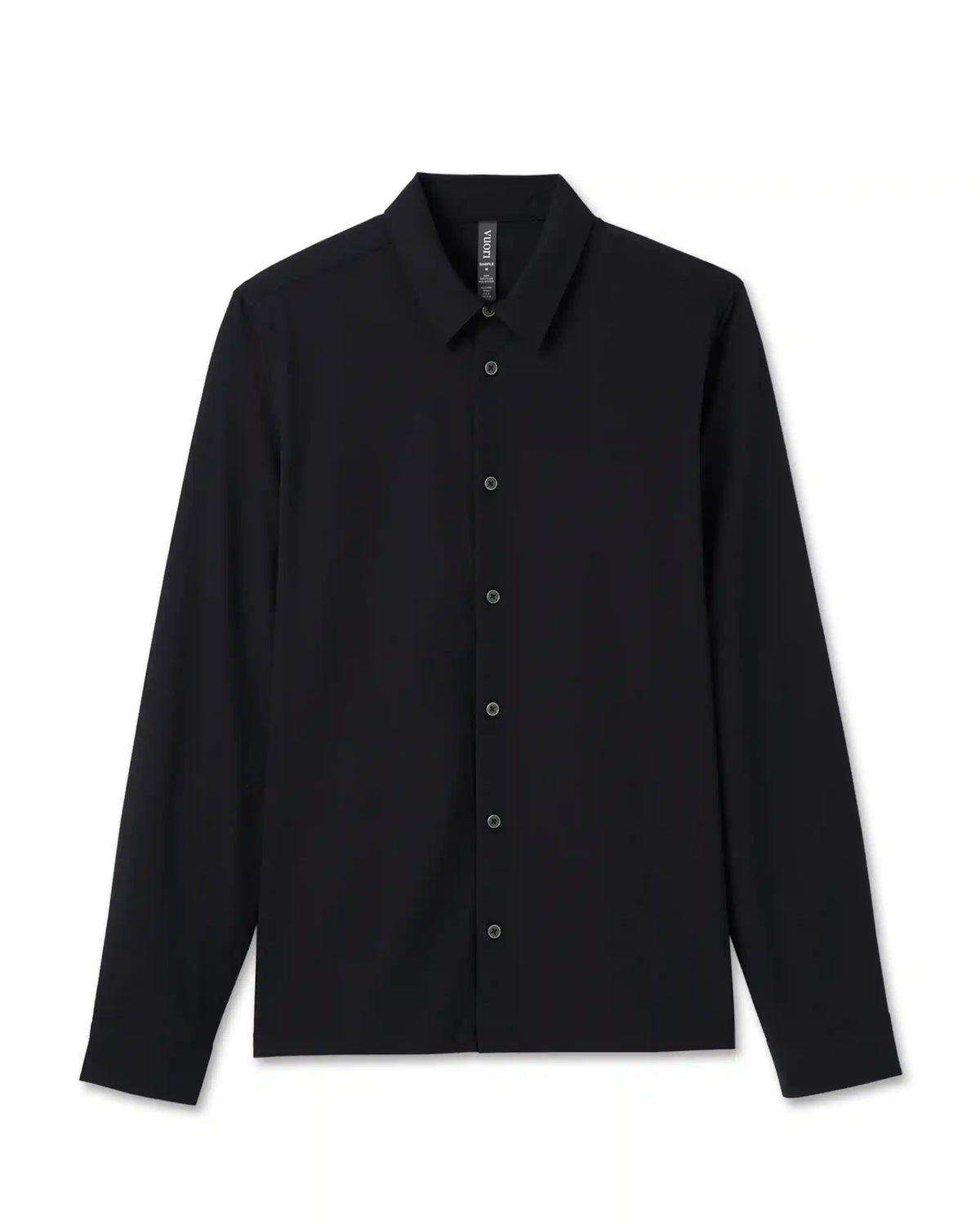 Long Sleeve Manhattan Button Down | Black