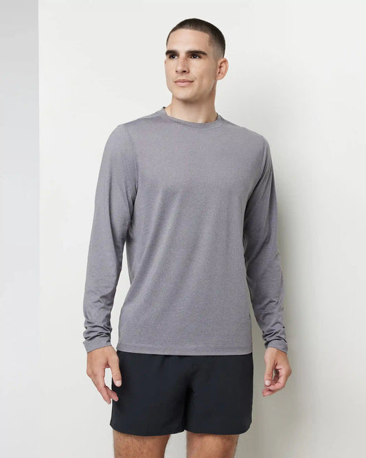 Long Sleeve Tradewind Performance Tee 2.0 | Port Heather
