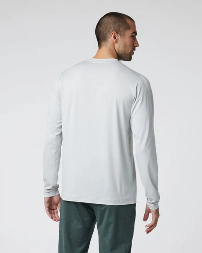 Long Sleeve Tradewind Performance Tee 2.0 | Sky Grey Heather