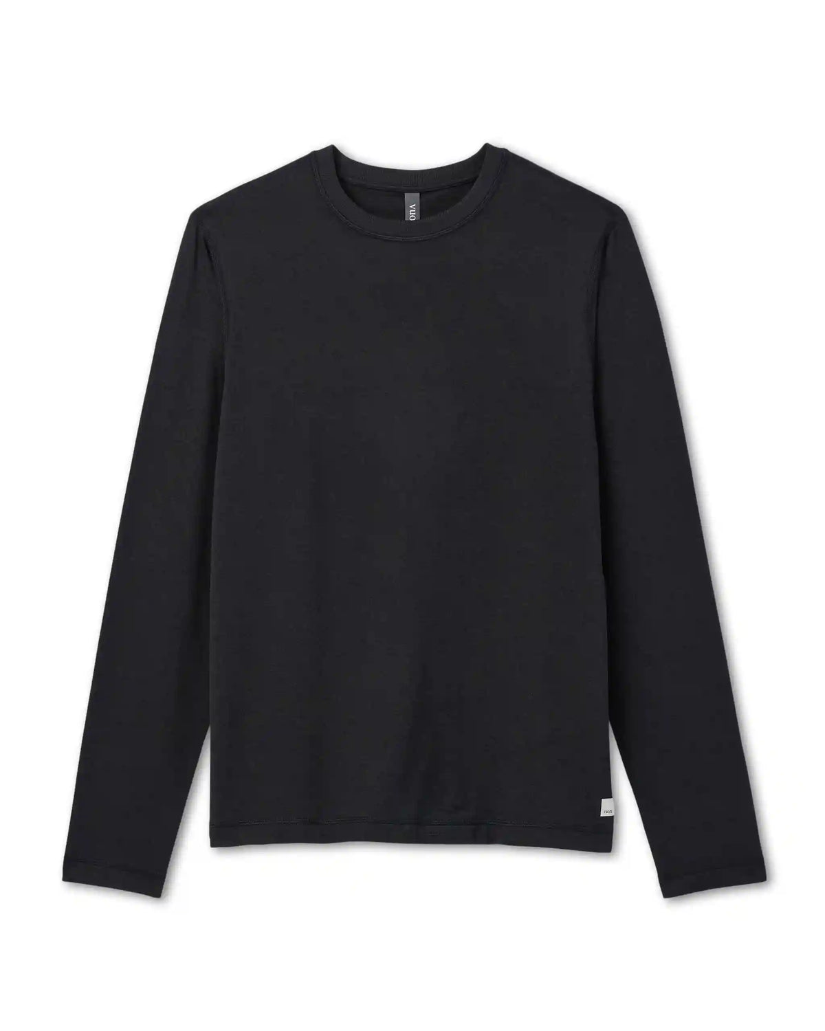 Long Sleeve Ponto Performance Tee | Black Heather