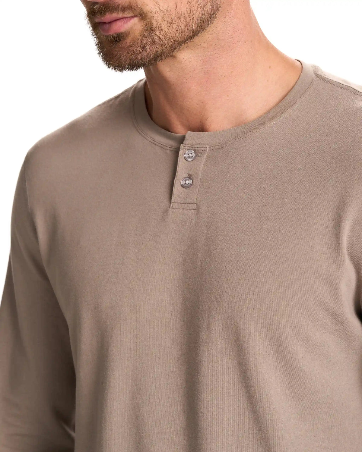Long-Sleeve Ever Henley | Walnut