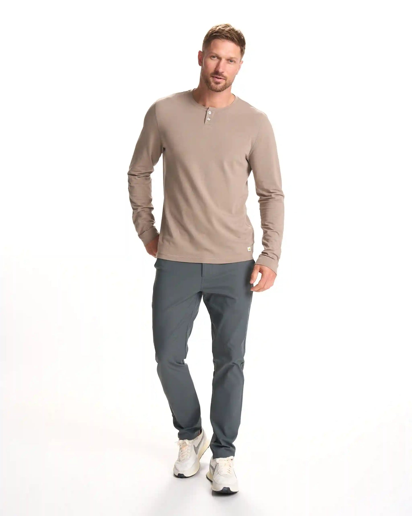 Long-Sleeve Ever Henley | Walnut