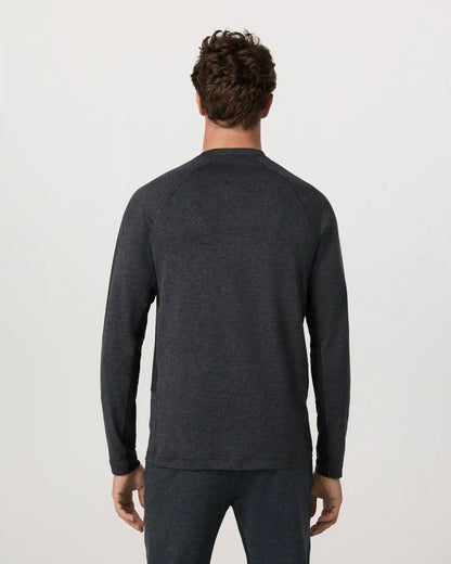 Long Sleeve Ponto Hybrid Baselayer | Charcoal Heather