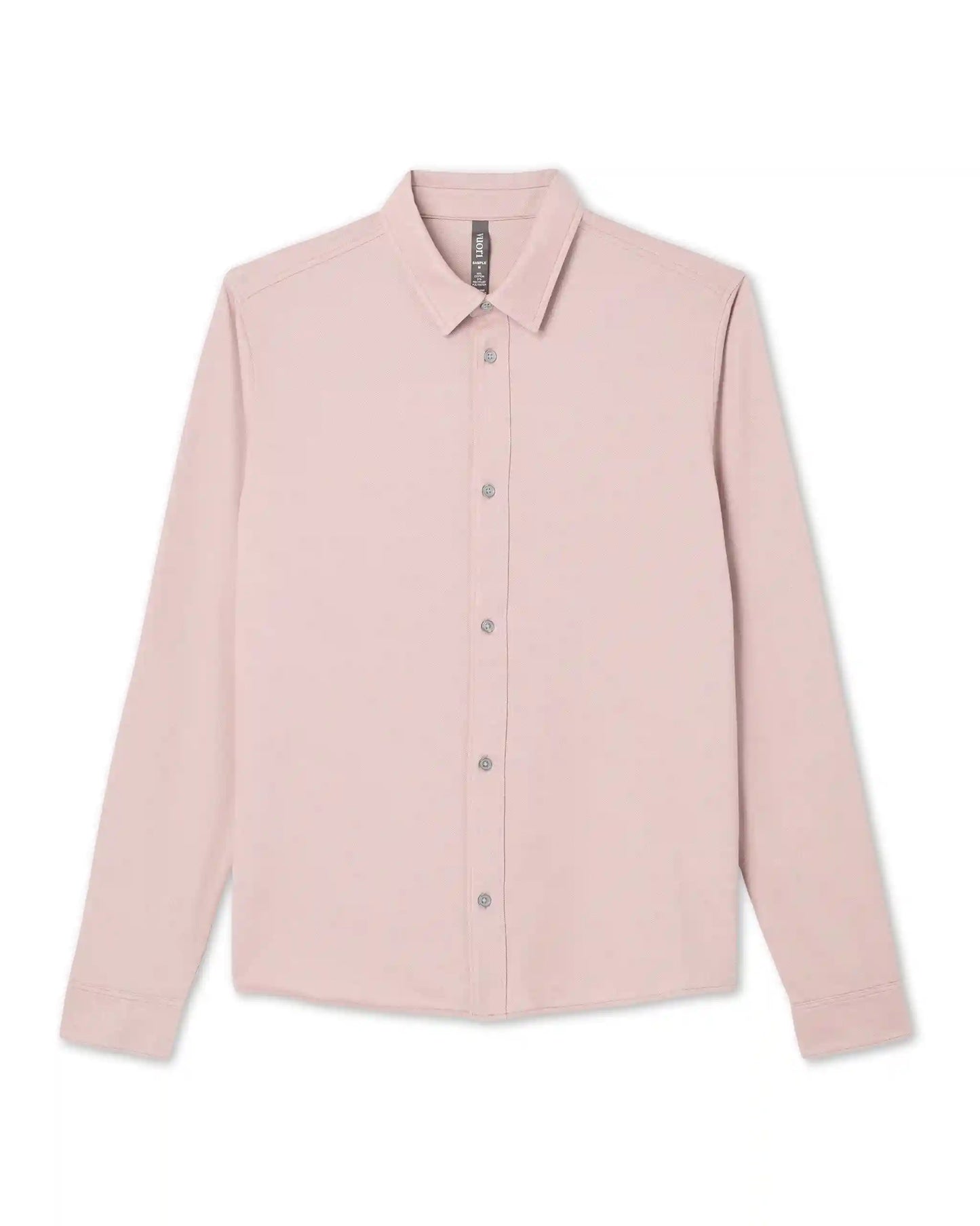Long Sleeve Knit Oxford Button Down - Classic Fit | Mauve