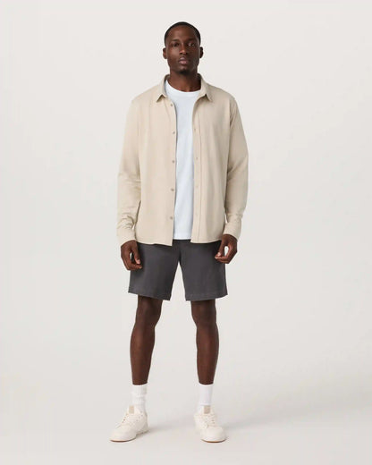 Long Sleeve Knit Oxford Button Down - Classic Fit | Trench