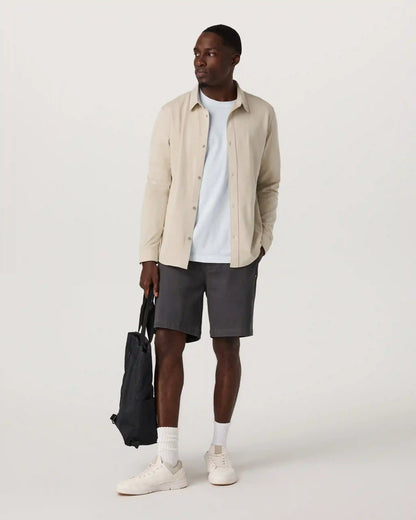 Long Sleeve Knit Oxford Button Down - Classic Fit | Trench