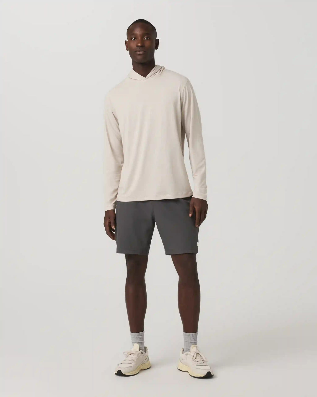 Long Sleeve Everyday Fitness Hoodie | Oatmeal Heather
