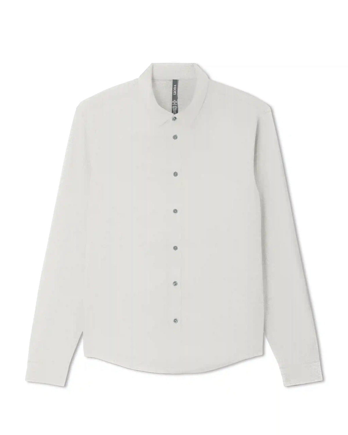 Long Sleeve Ponto Button Down Shirt | Salt Heather
