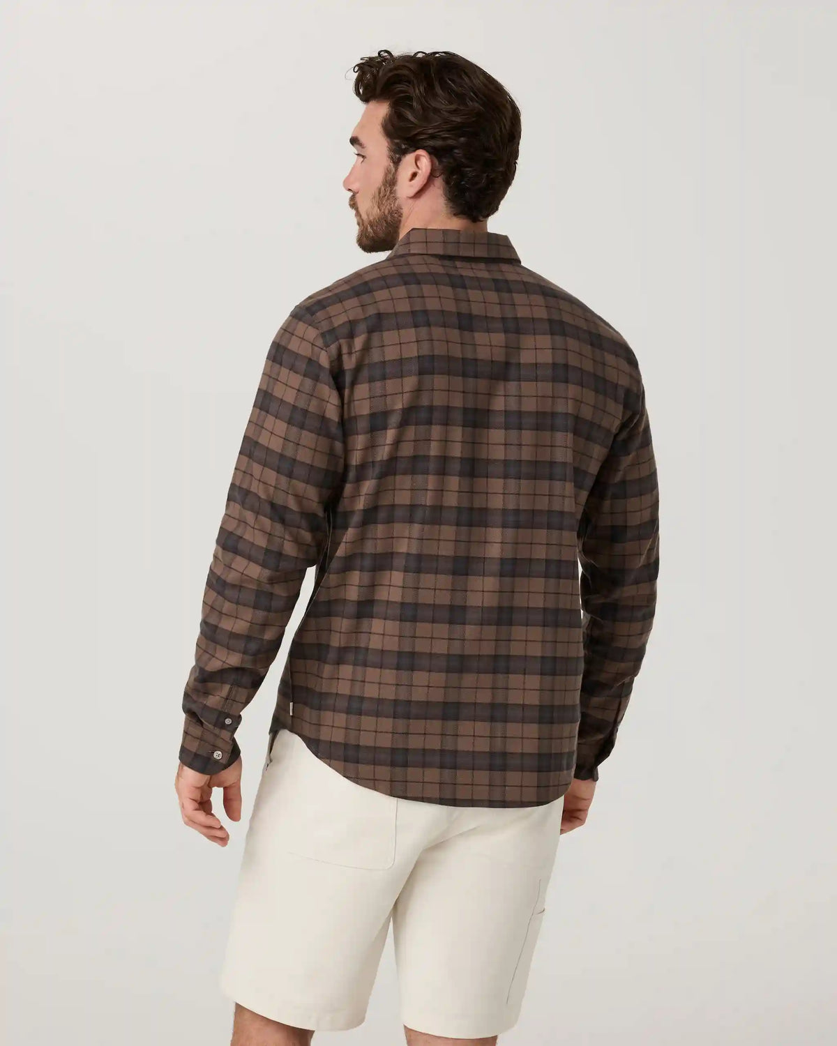 Long Sleeve Midweight Flannel Shirt | Elm