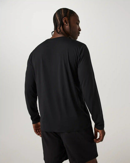 Long Sleeve Strato Breathe Tee | Black