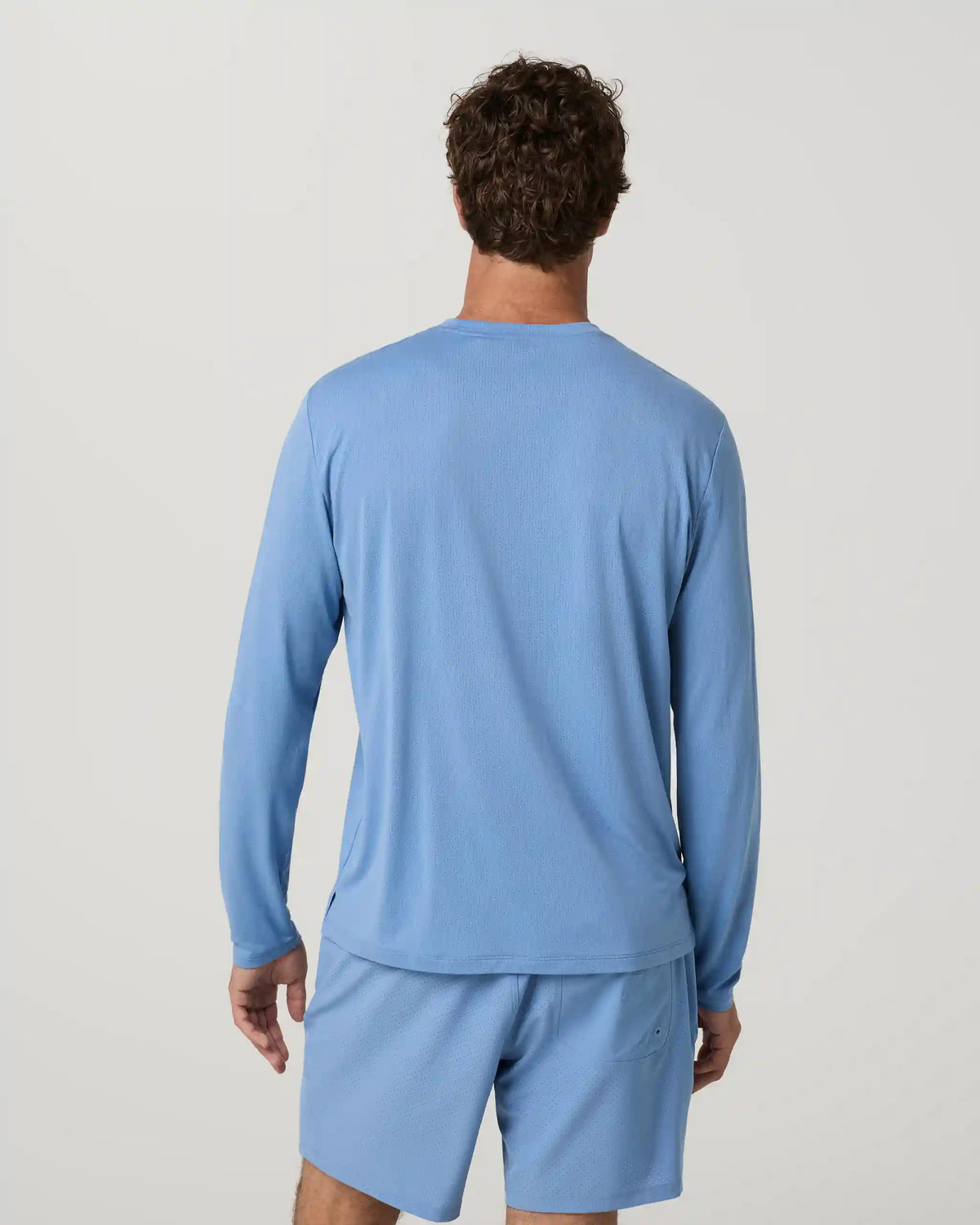 Long Sleeve Strato Breathe Tee | Isle Blue