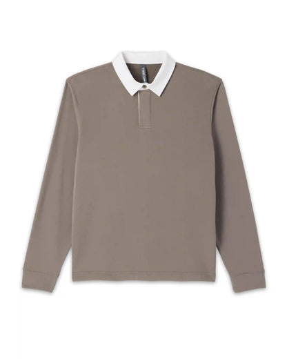 Long Sleeve Cypress Rugby | Smokey Taupe