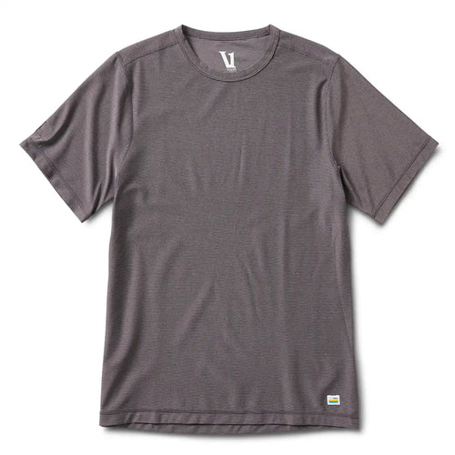 Flux Tee | Oxblood Heather