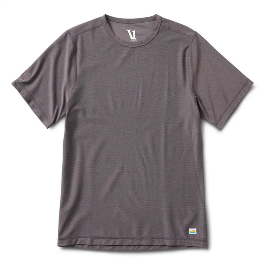 Flux Tee | Oxblood Heather