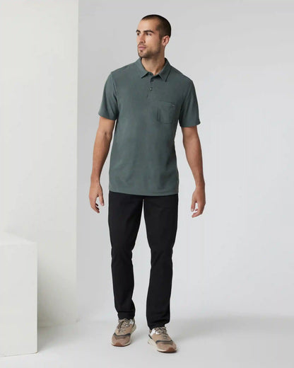 Ace Polo | Smoked Beryl