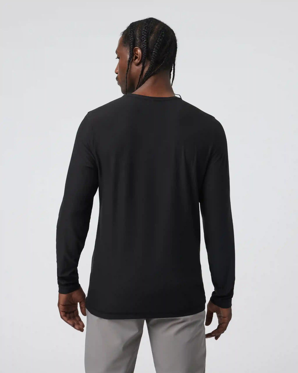Long Sleeve Strato Tech Tee | Black