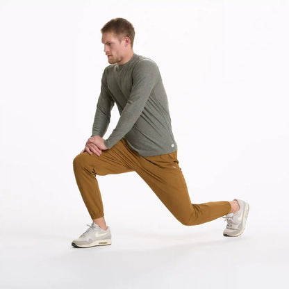 Long Sleeve Strato Tech Tee | Dusty Pine Heather