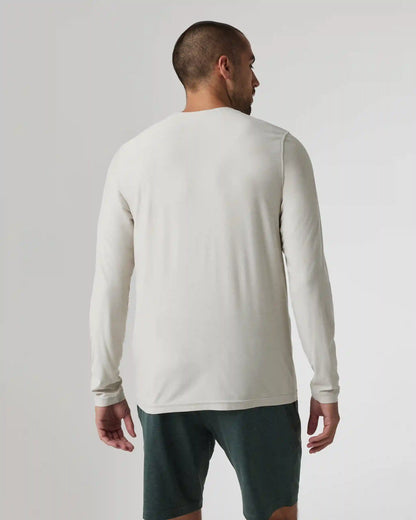 Long Sleeve Strato Tech Tee | Salt Heather