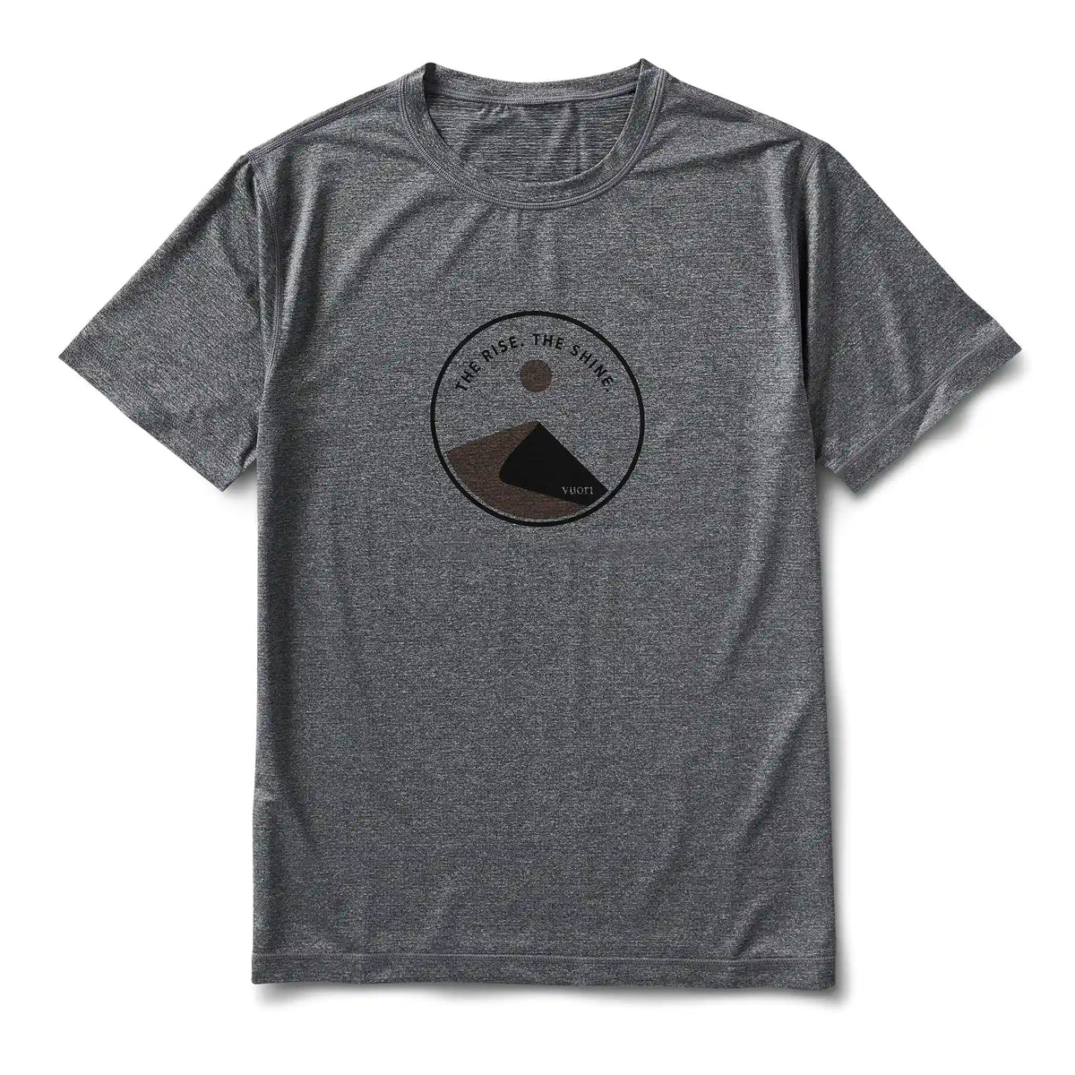 Dunes Tech Tee | Heather Grey