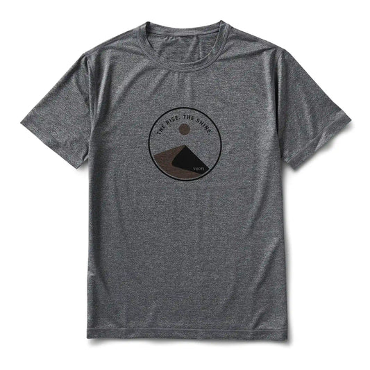 Dunes Tech Tee | Heather Grey