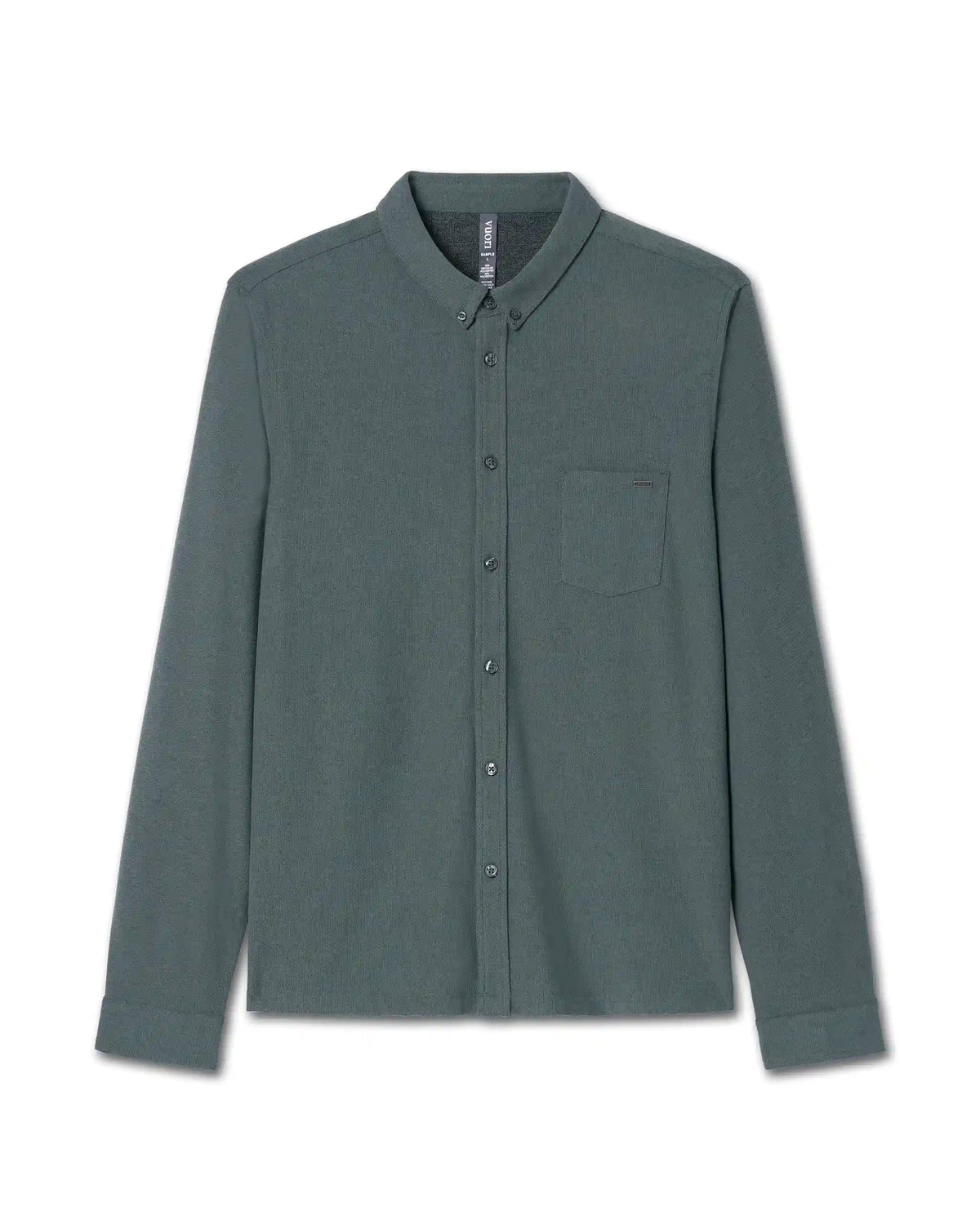 Long Sleeve Ace Button-Down | Smoked Beryl