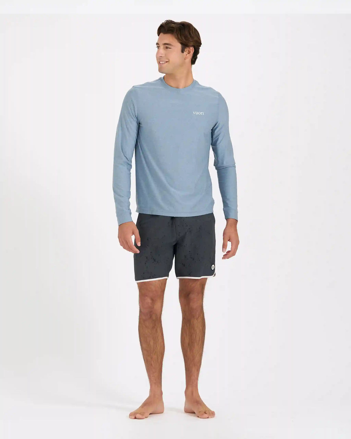 Long-Sleeve Uluwatu 2.0 Water Tee | Cloud Heather