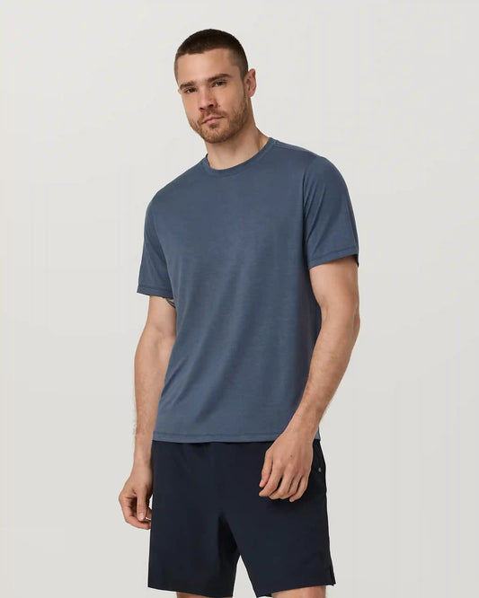 Current Tech Tee | Bay Blue