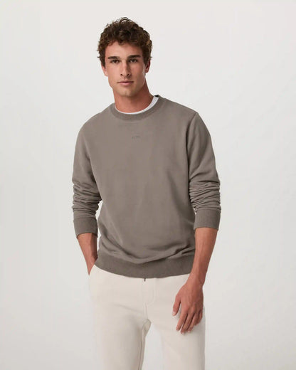 Cypress Logo Crew | Smokey Taupe