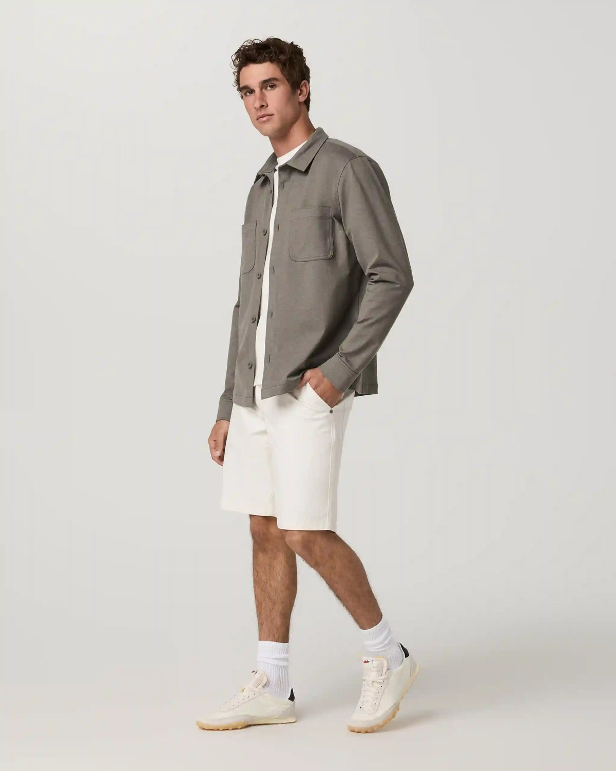 Coronado Shirt Jacket | Boulder Heather