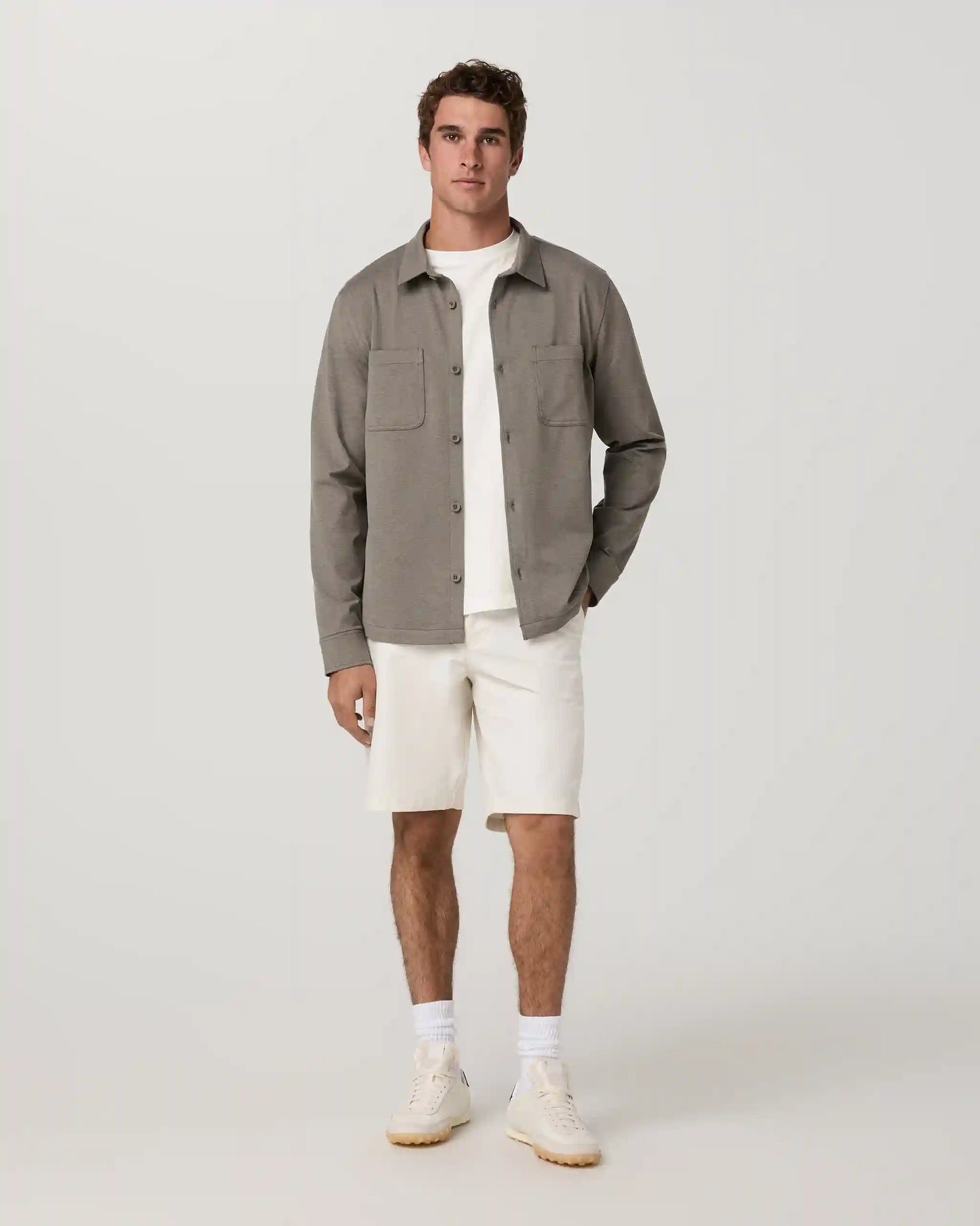 Coronado Shirt Jacket | Boulder Heather