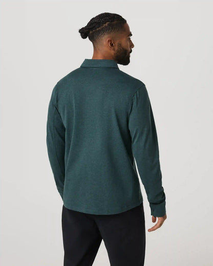 Coronado Shirt Jacket | Deep Sea Heather