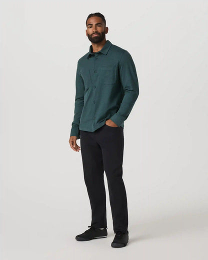 Coronado Shirt Jacket | Deep Sea Heather