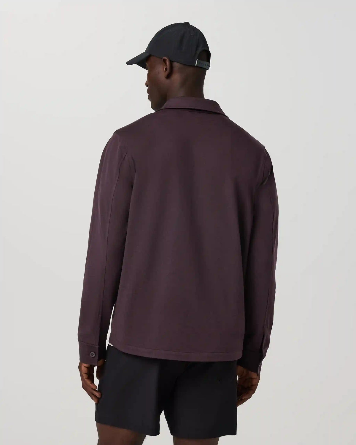 Coronado Shirt Jacket | Raisin Heather