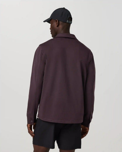 Coronado Shirt Jacket | Raisin Heather
