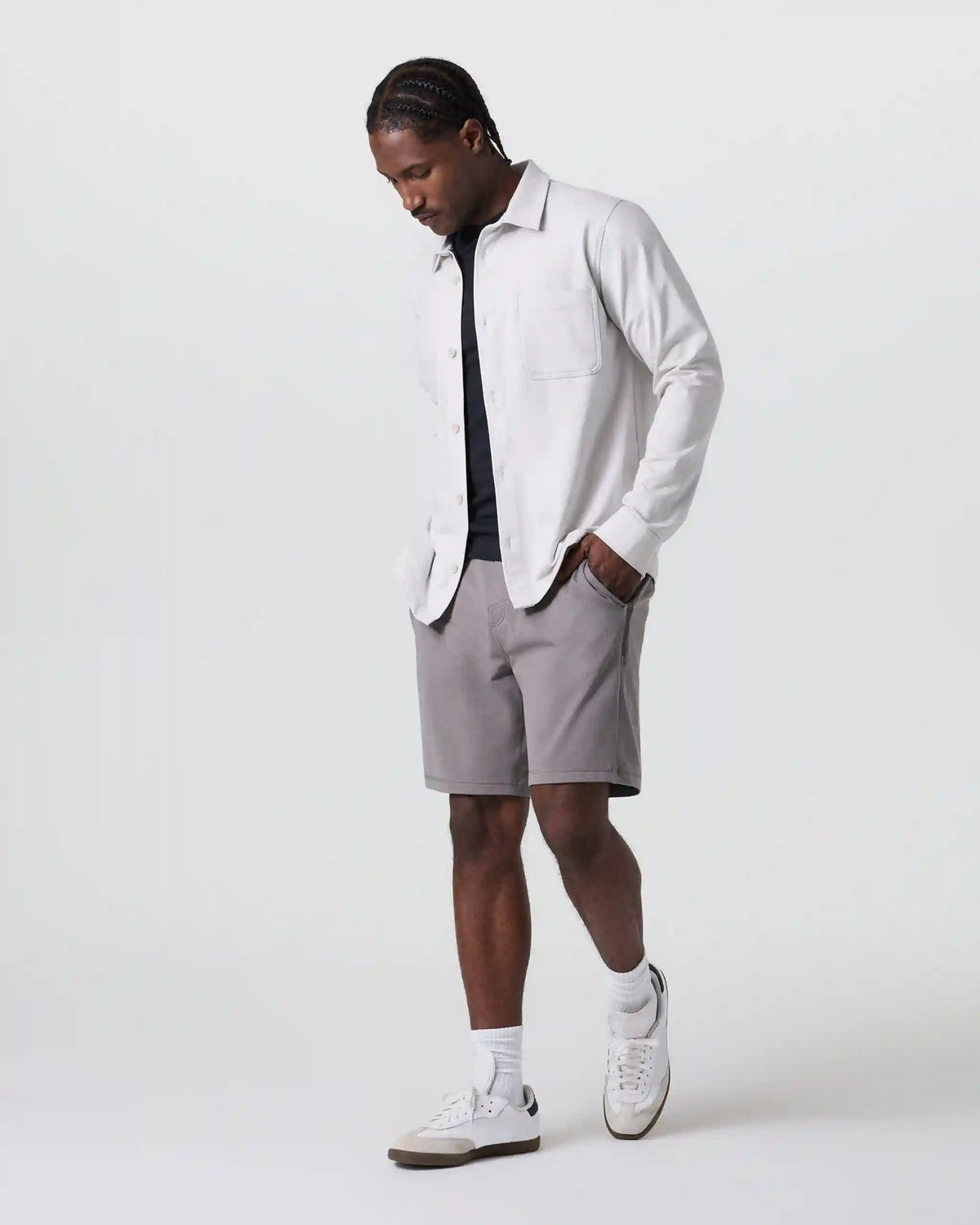 Coronado Shirt Jacket | Salt Heather