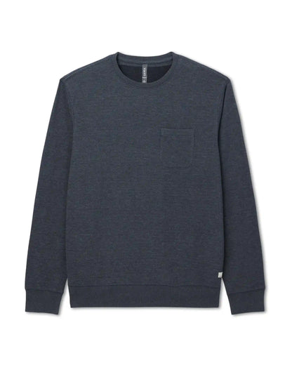 Jeffreys Crew 2.0 | Navy Heather