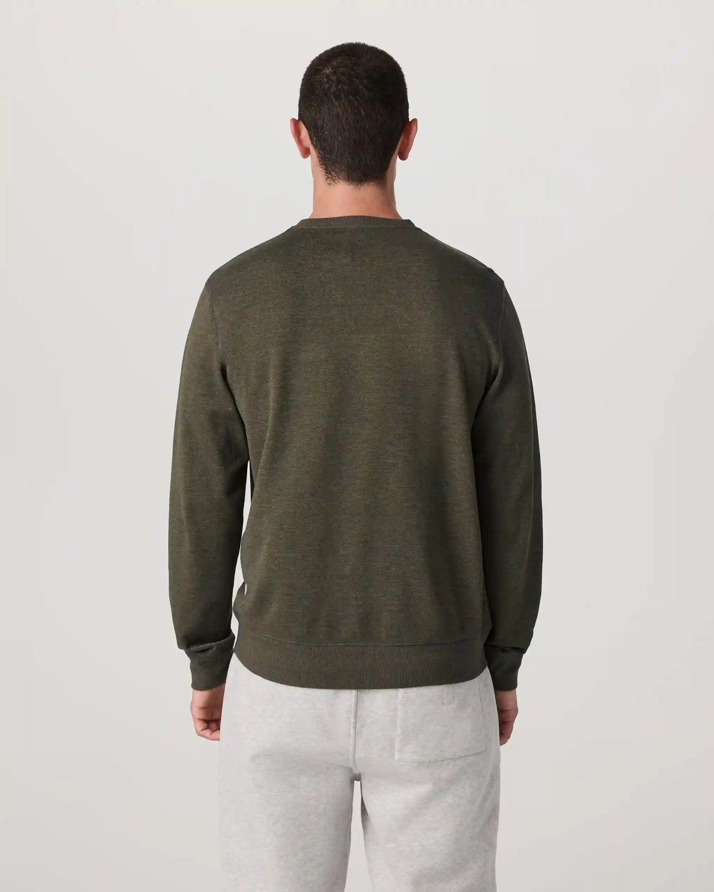 Jeffreys Crew 2.0 | Olive Heather