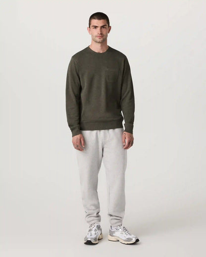 Jeffreys Crew 2.0 | Olive Heather