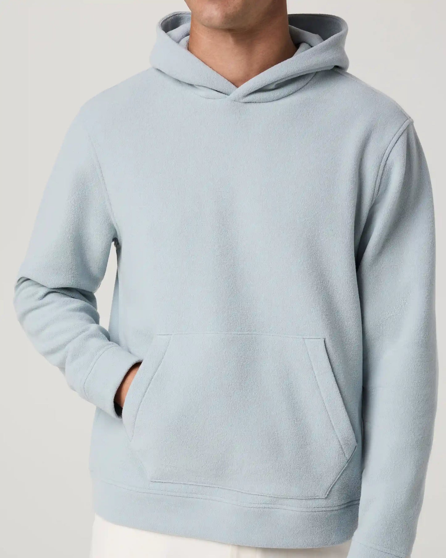 Beach Fleece Pullover Hoodie | Raindrop Heather